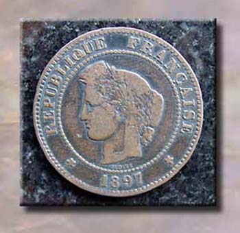 CoinFrench5Centimes1897